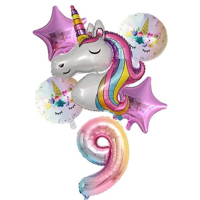 Unicorn Balloons for Birthday Decorations DailySale