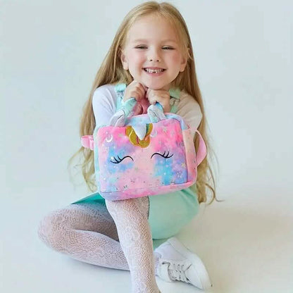 Unicorn Corduroy Shoulder Bag for Girls DailySale