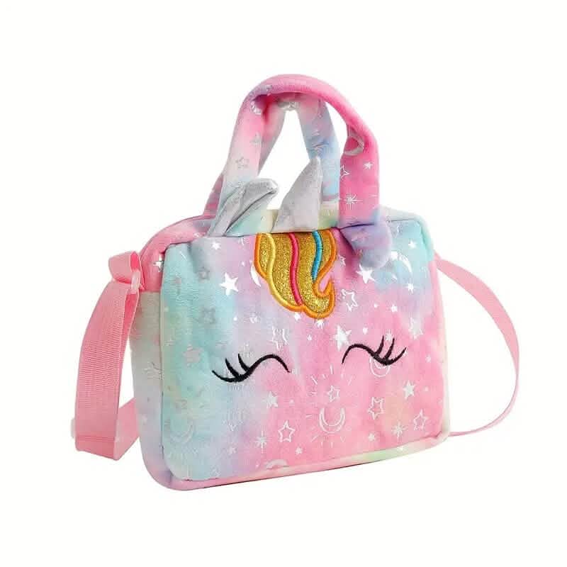 Unicorn Corduroy Shoulder Bag for Girls DailySale