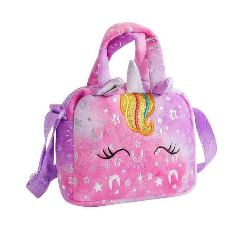 Unicorn Corduroy Shoulder Bag for Girls DailySale