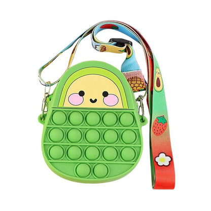 Unicorn Pop-it Bubble Fidget Handbag for Kids DailySale