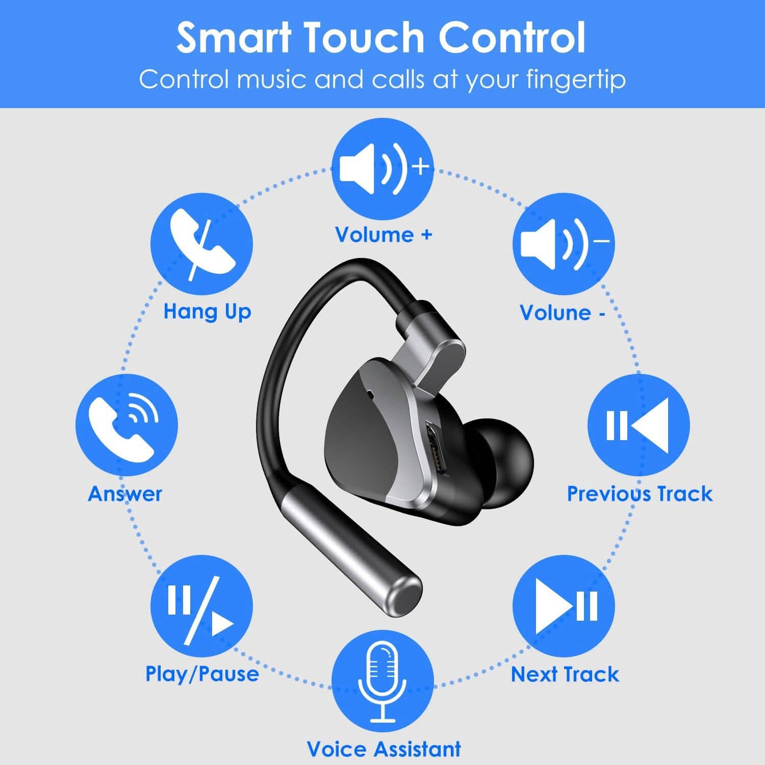 Unilateral Wireless Earpiece DailySale