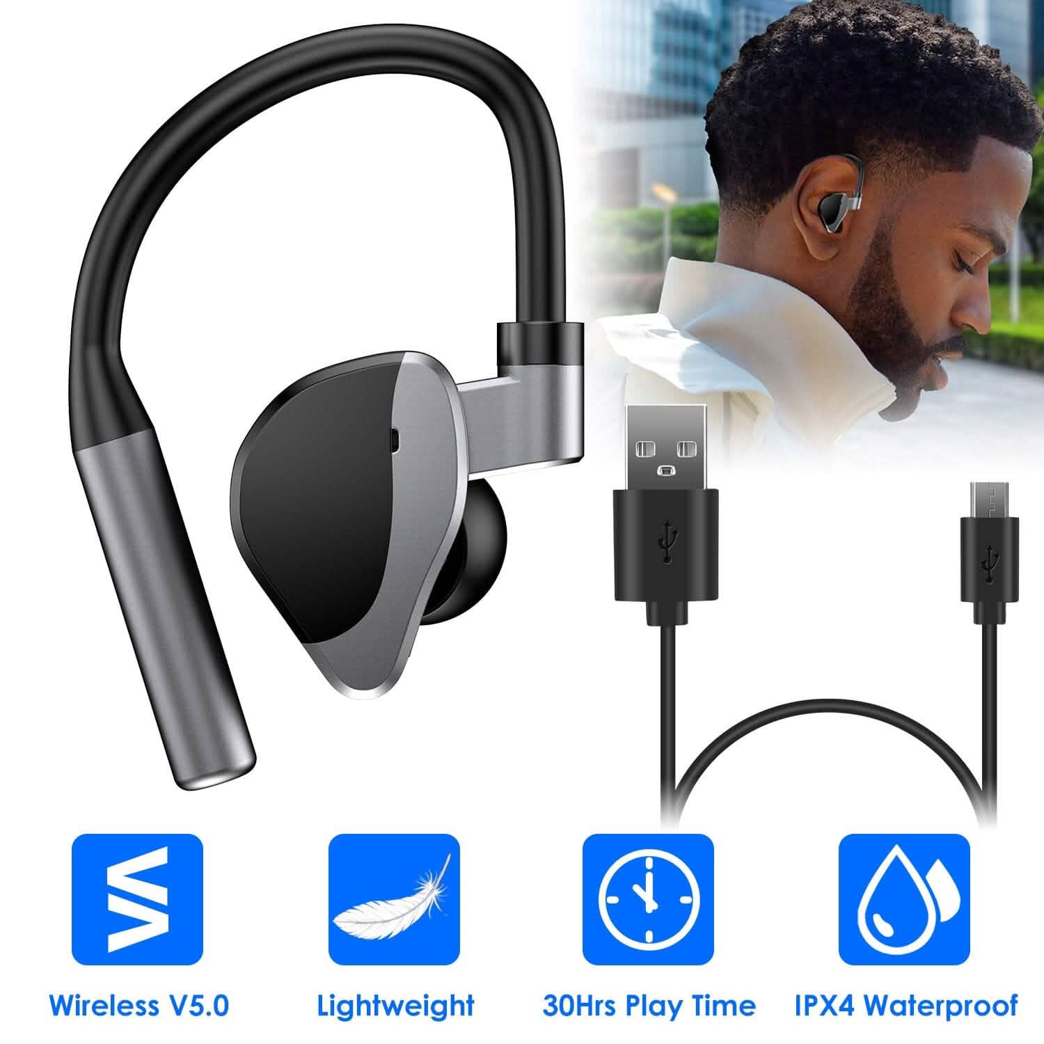 Unilateral Wireless Earpiece DailySale