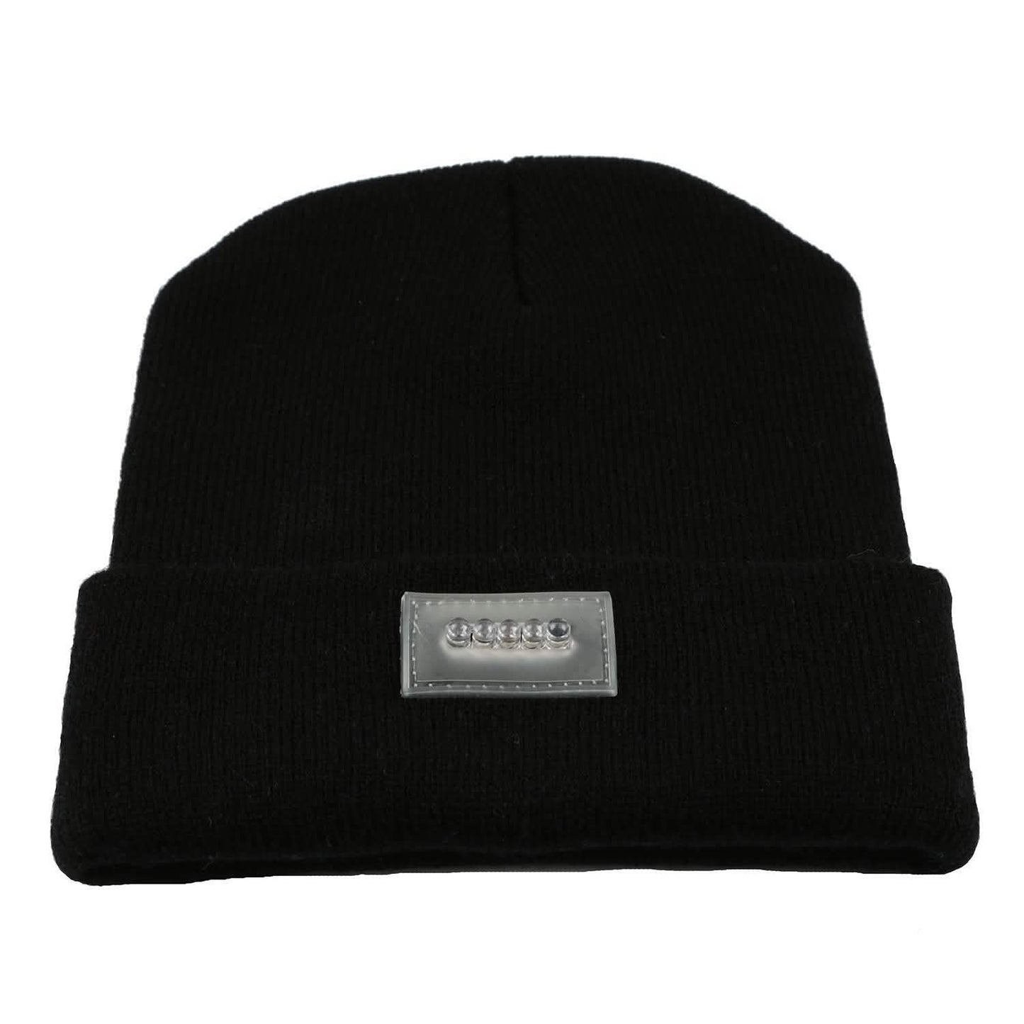 Unisex 5 LED Knitted Beanie Winter Warm Hat DailySale