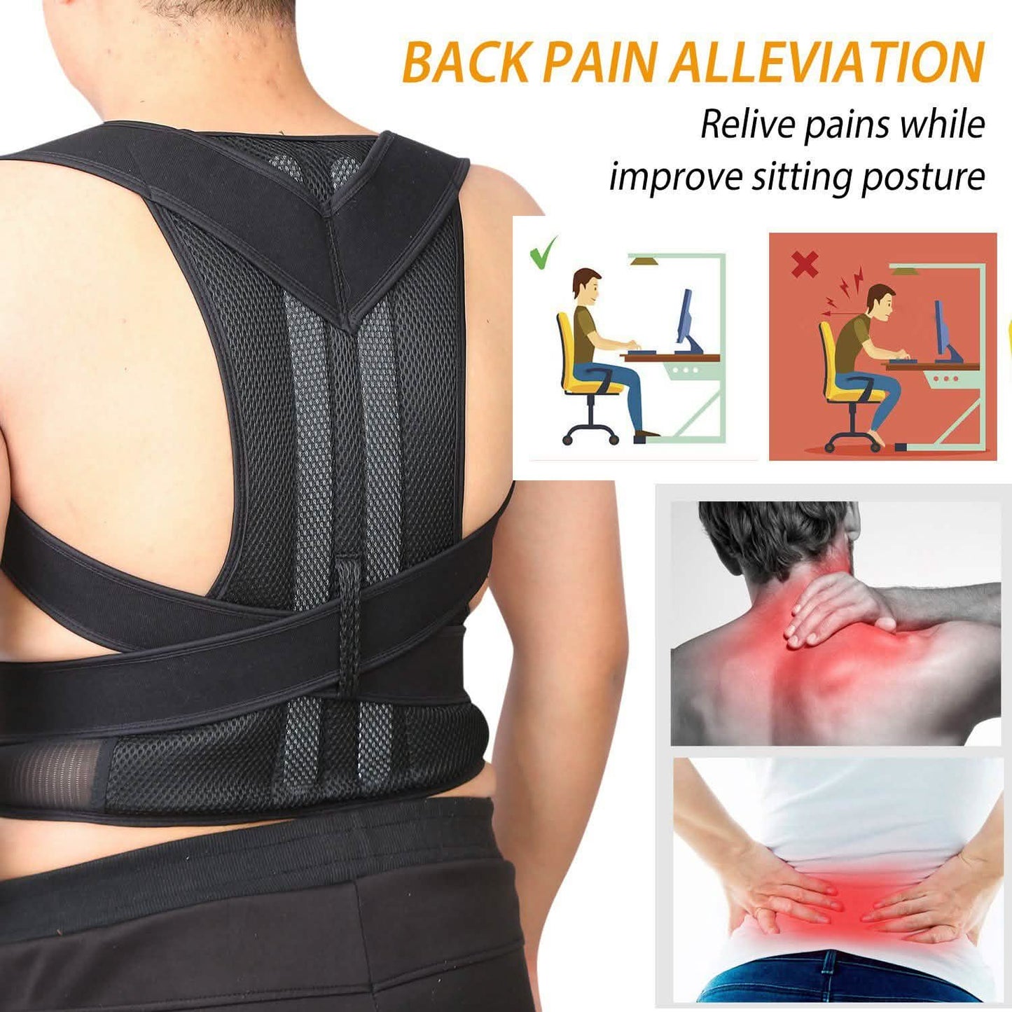 Unisex Back Posture Corrector DailySale