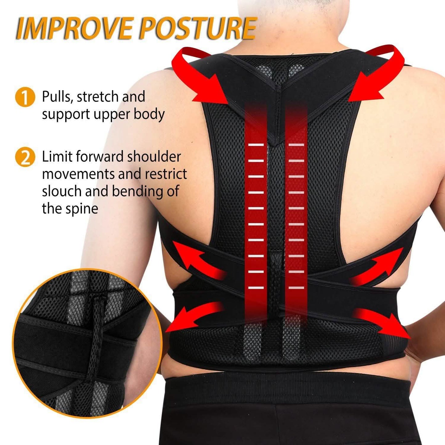 Unisex Back Posture Corrector DailySale
