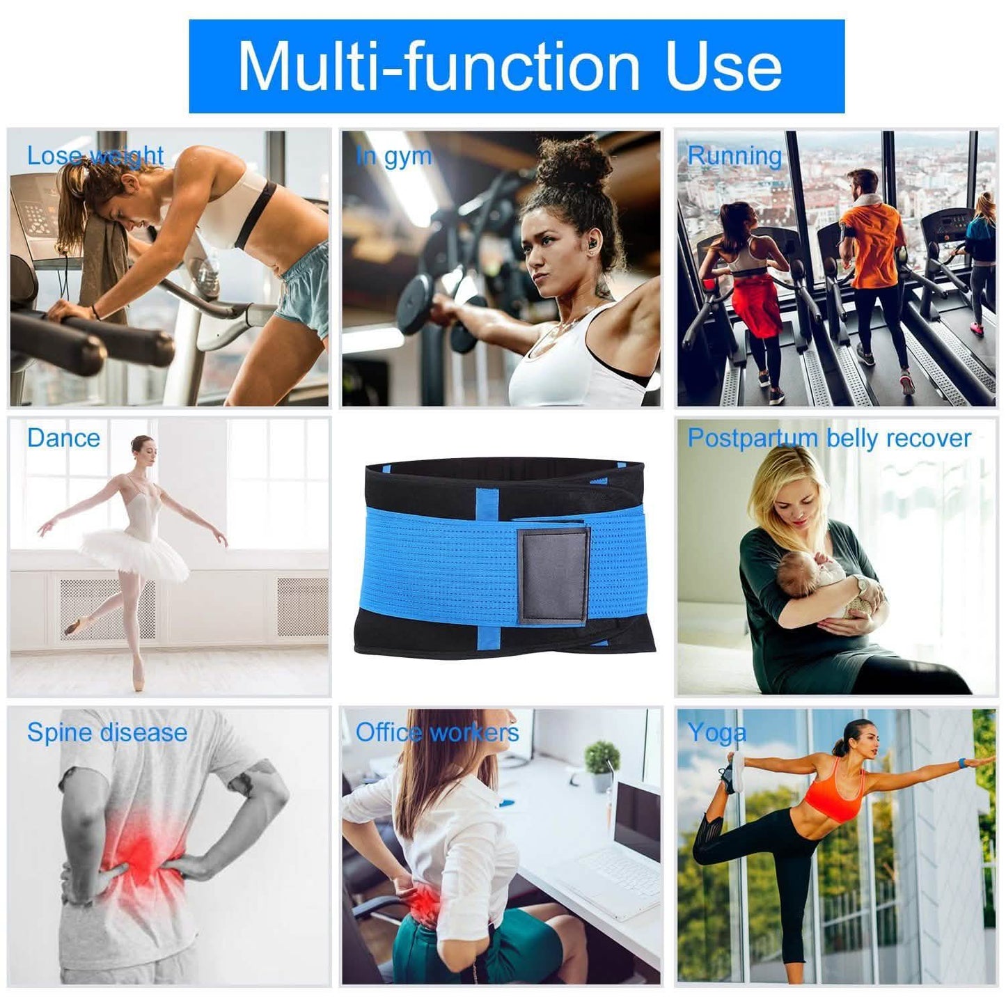 Unisex Back Support Belt DailySale