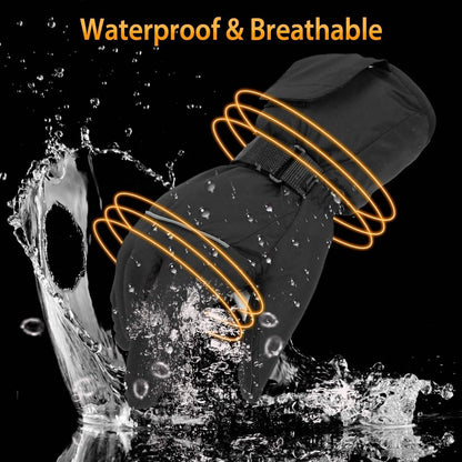 Unisex Battery Powered Heated Waterproof Gloves DailySale