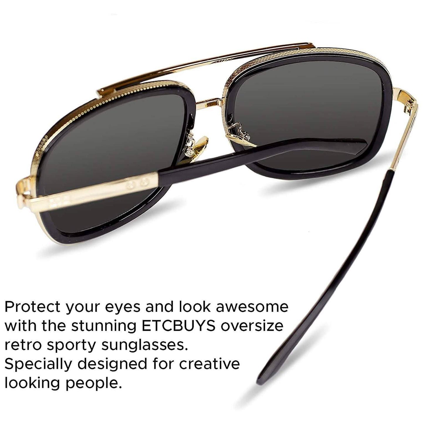 Unisex Big Frame HD Sunglasses DailySale