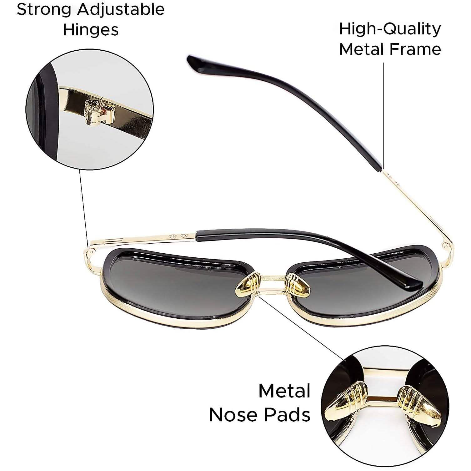 Unisex Big Frame HD Sunglasses DailySale