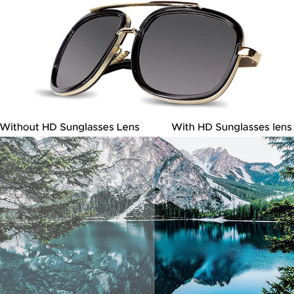 Unisex Big Frame HD Sunglasses DailySale
