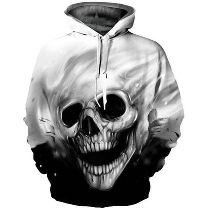 Unisex Characters Skull 3D Printed Hoodies DailySale