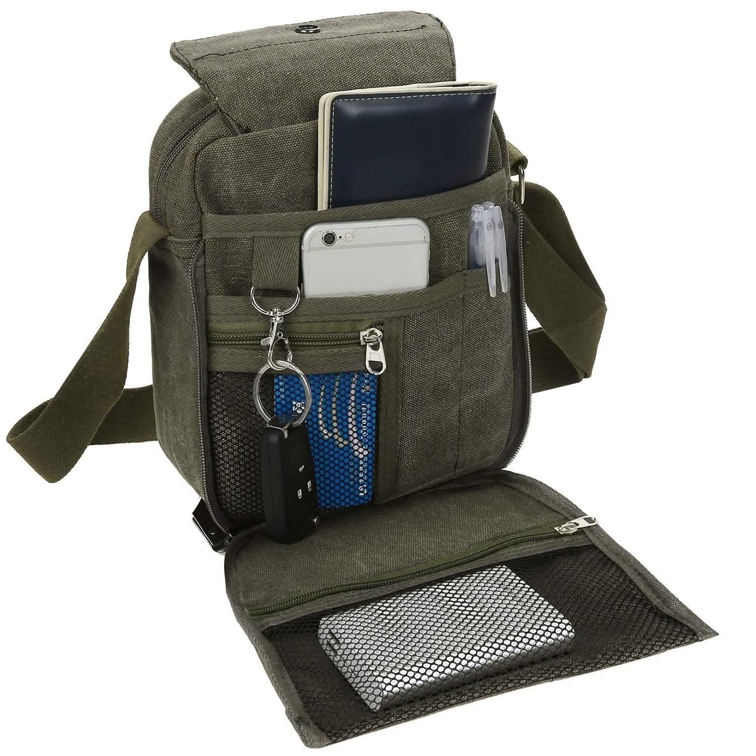 Unisex Crossbody Bags Canvas DailySale