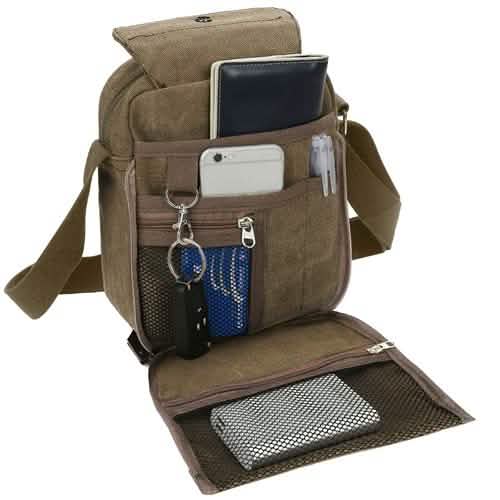 Unisex Crossbody Bags Canvas DailySale
