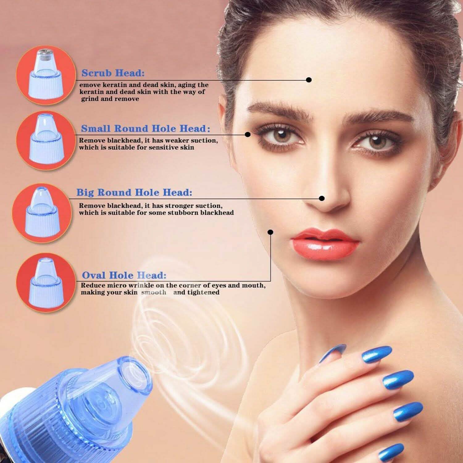 Unisex Electric Blackhead Remover Facial Skin Pore Cleaner DailySale