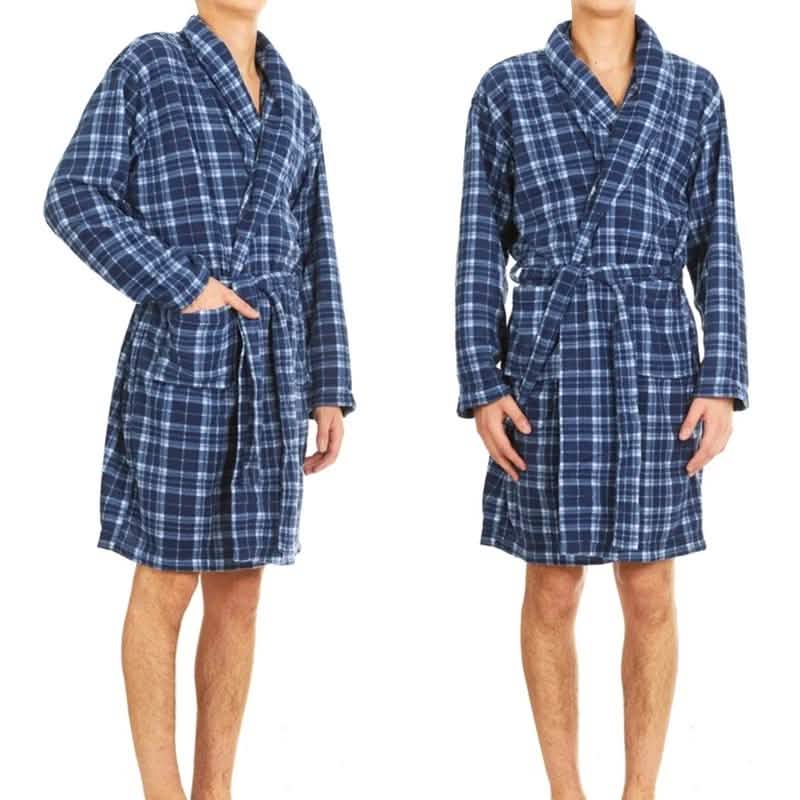 Unisex Fleece Robe with Pockets - Assorted Colors DailySale