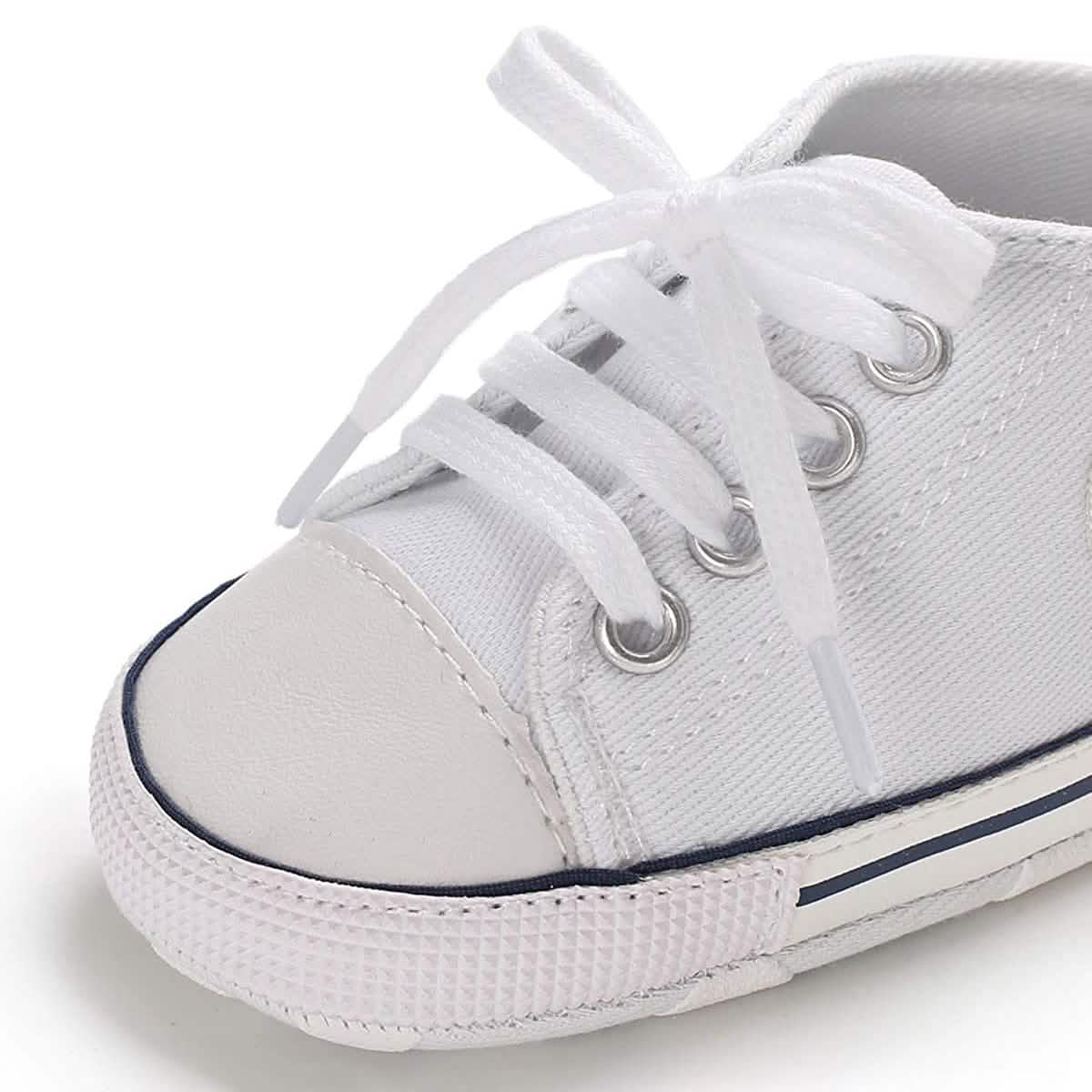 Unisex High Top Sneaker Soft Anti-Slip Sole Newborn Infant Denim Shoes DailySale