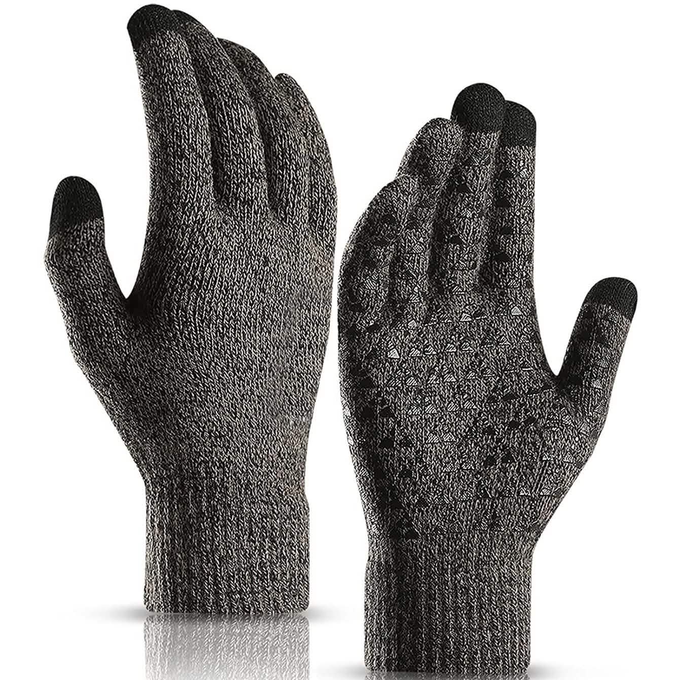 Unisex Knit 360¬∞ Whole Palm Touchscreen Antislip Gloves DailySale