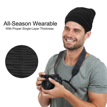 Unisex Knit Beanie Slouchy Baggy Hat DailySale