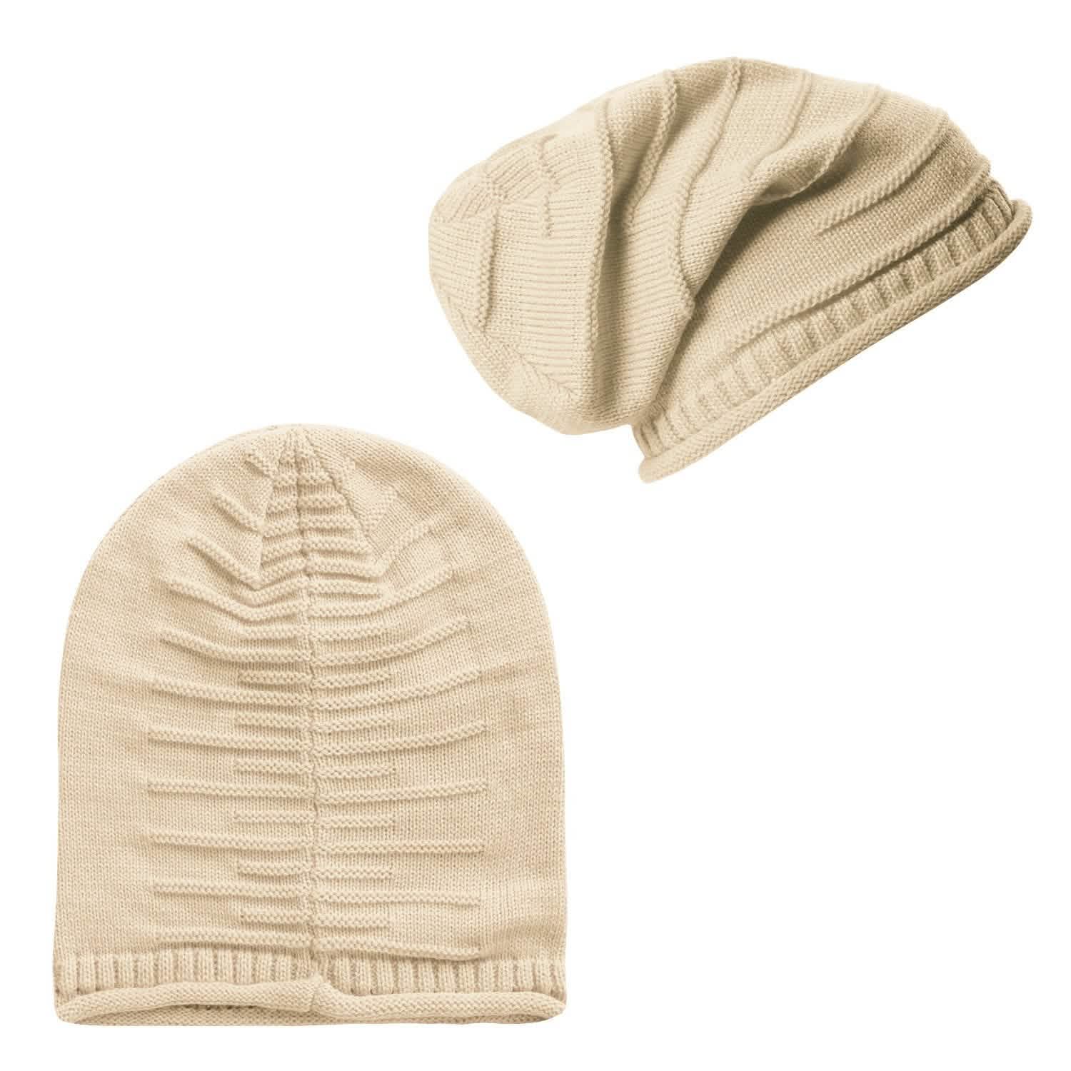 Unisex Knit Beanie Slouchy Baggy Hat DailySale