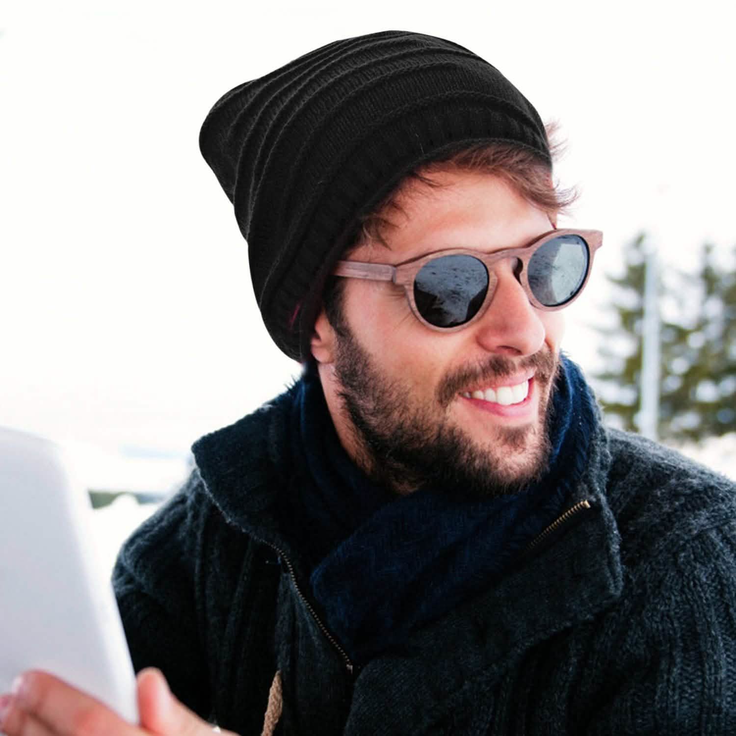 Unisex Knit Beanie Slouchy Baggy Hat DailySale