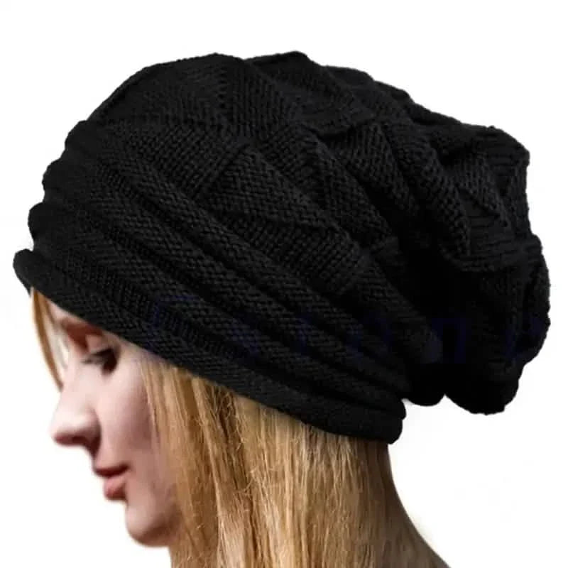 Unisex Oversized Knitted Baggy Beanie DailySale