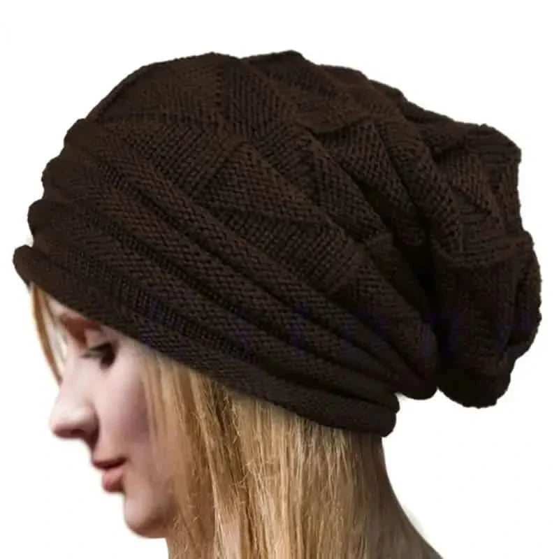 Unisex Oversized Knitted Baggy Beanie DailySale