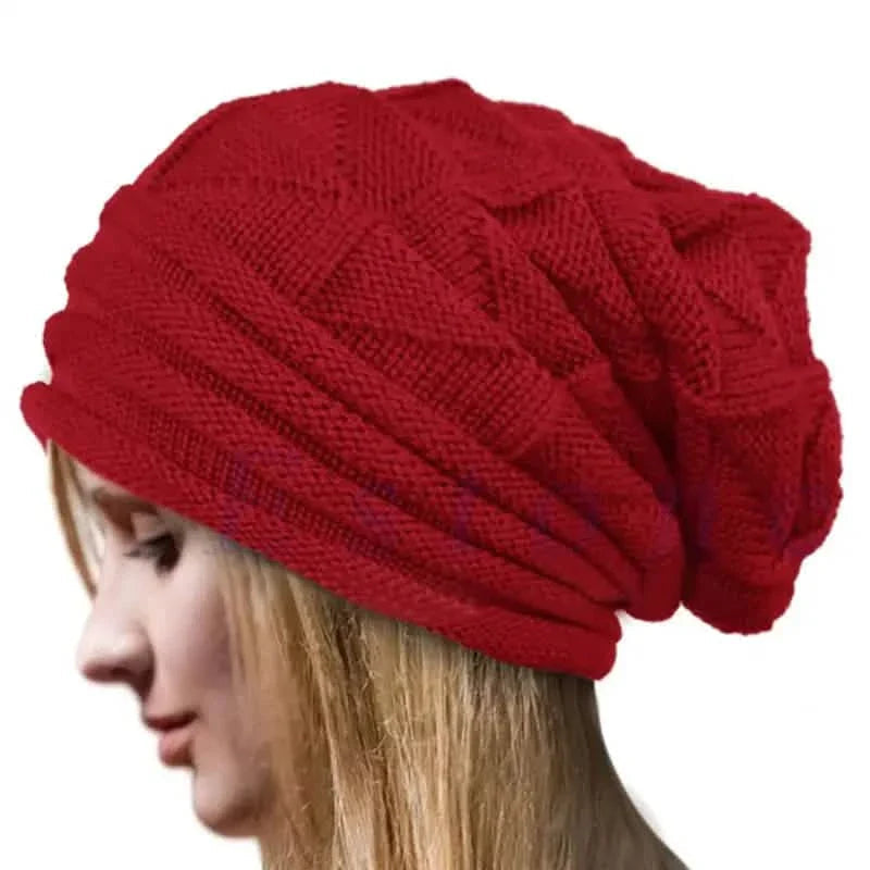 Unisex Oversized Knitted Baggy Beanie DailySale