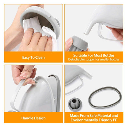 Unisex Potty Pee Funnel Adult Emergency Urinal Device DailySale