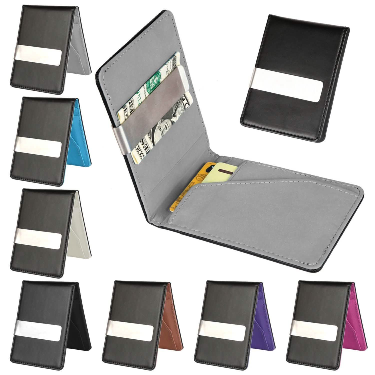 Unisex PU Leather Wallet RFID Blocking DailySale