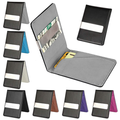 Unisex PU Leather Wallet RFID Blocking DailySale