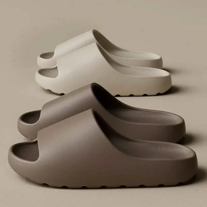 Unisex Soft Slippers, Comfortable Indoor/Outdoor Slide Sandals, Non-slip Textured Design Footwear DailySale