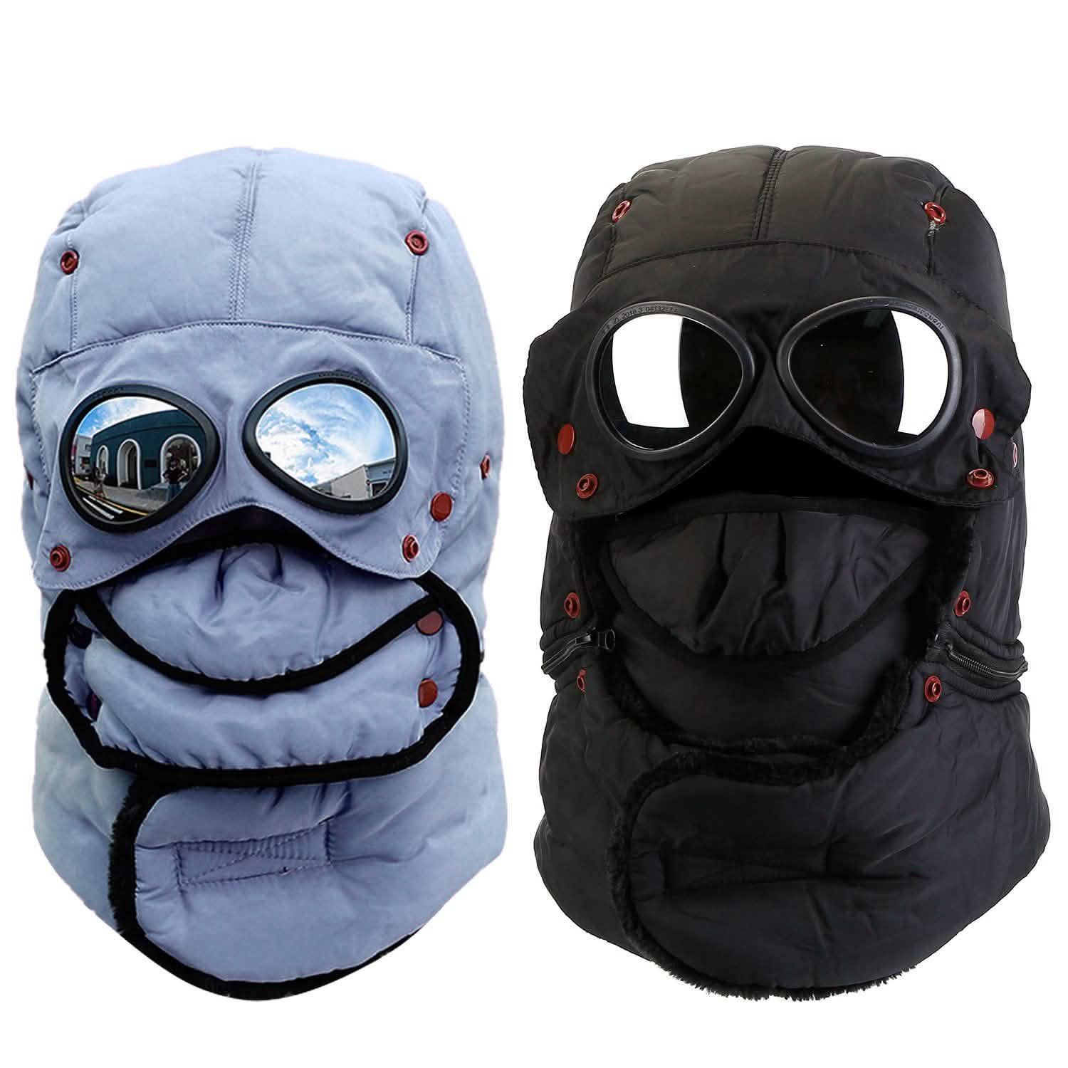 Unisex Thermal Winter Goggles Hat DailySale