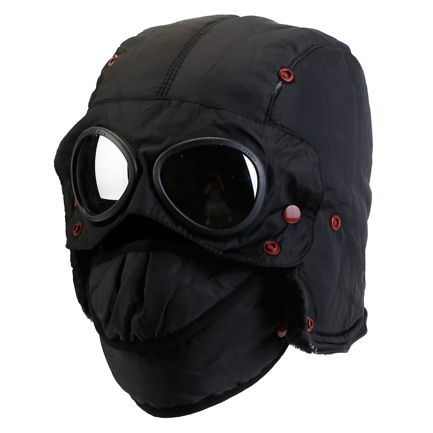 Unisex Thermal Winter Goggles Hat DailySale