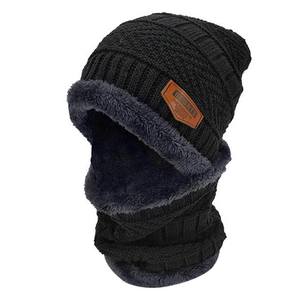 Unisex Winter Beanie Hat Scarf Set DailySale