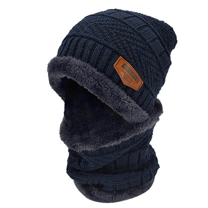 Unisex Winter Beanie Hat Scarf Set DailySale