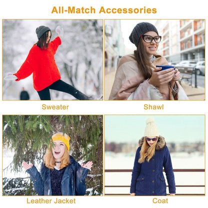 Unisex Winter Beanie Hat Scarf Set DailySale