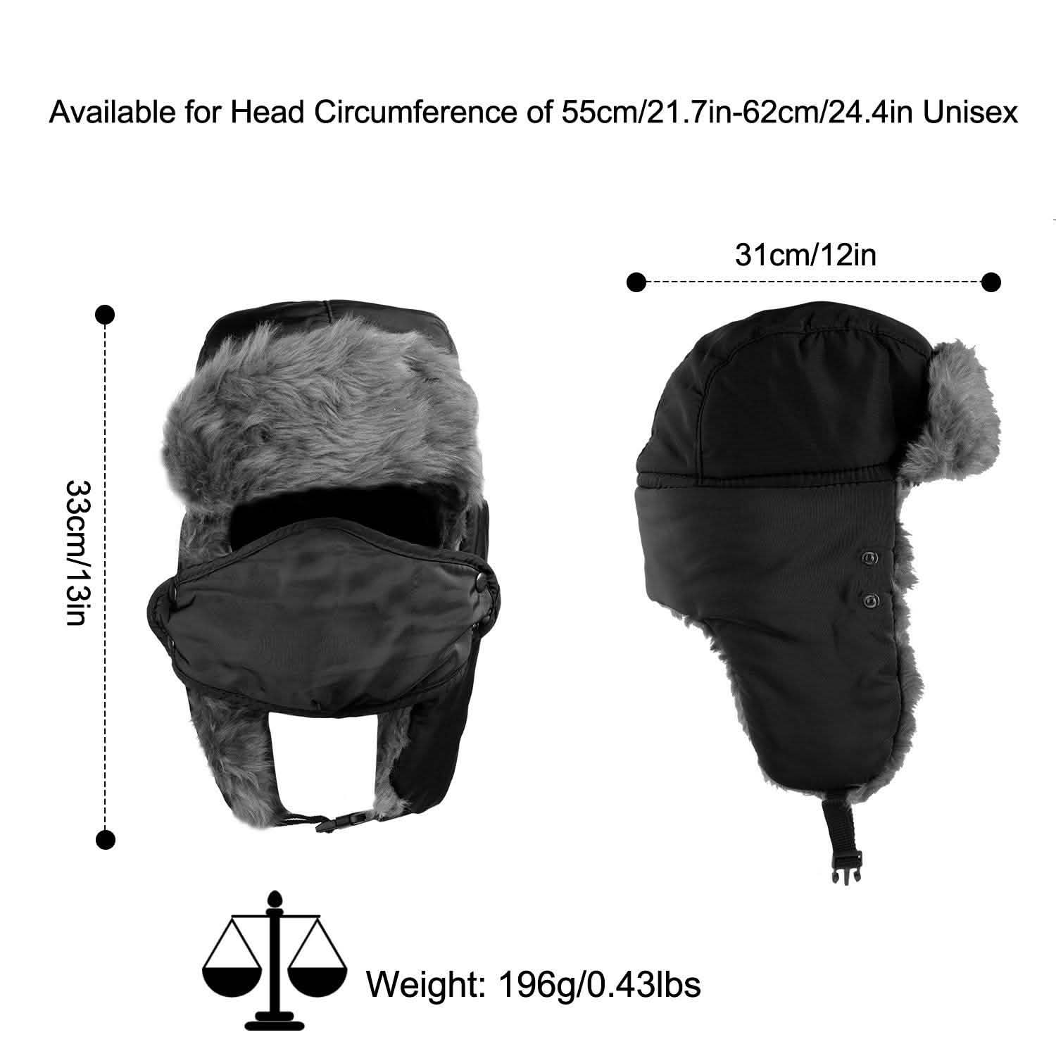 Unisex Winter Trooper Trapper Hat DailySale