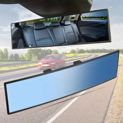 Universal 11.81 Inch Panoramic Convex Rearview Interior Clip-on Wide Angle Mirror DailySale