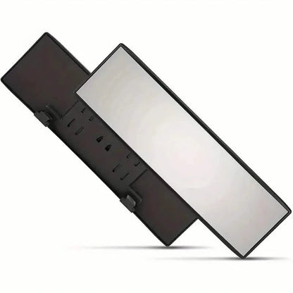 Universal 11.81 Inch Panoramic Convex Rearview Interior Clip-on Wide Angle Mirror DailySale