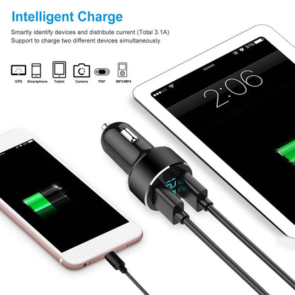 Universal 15W/3.1A Dual USB Car Charger DailySale