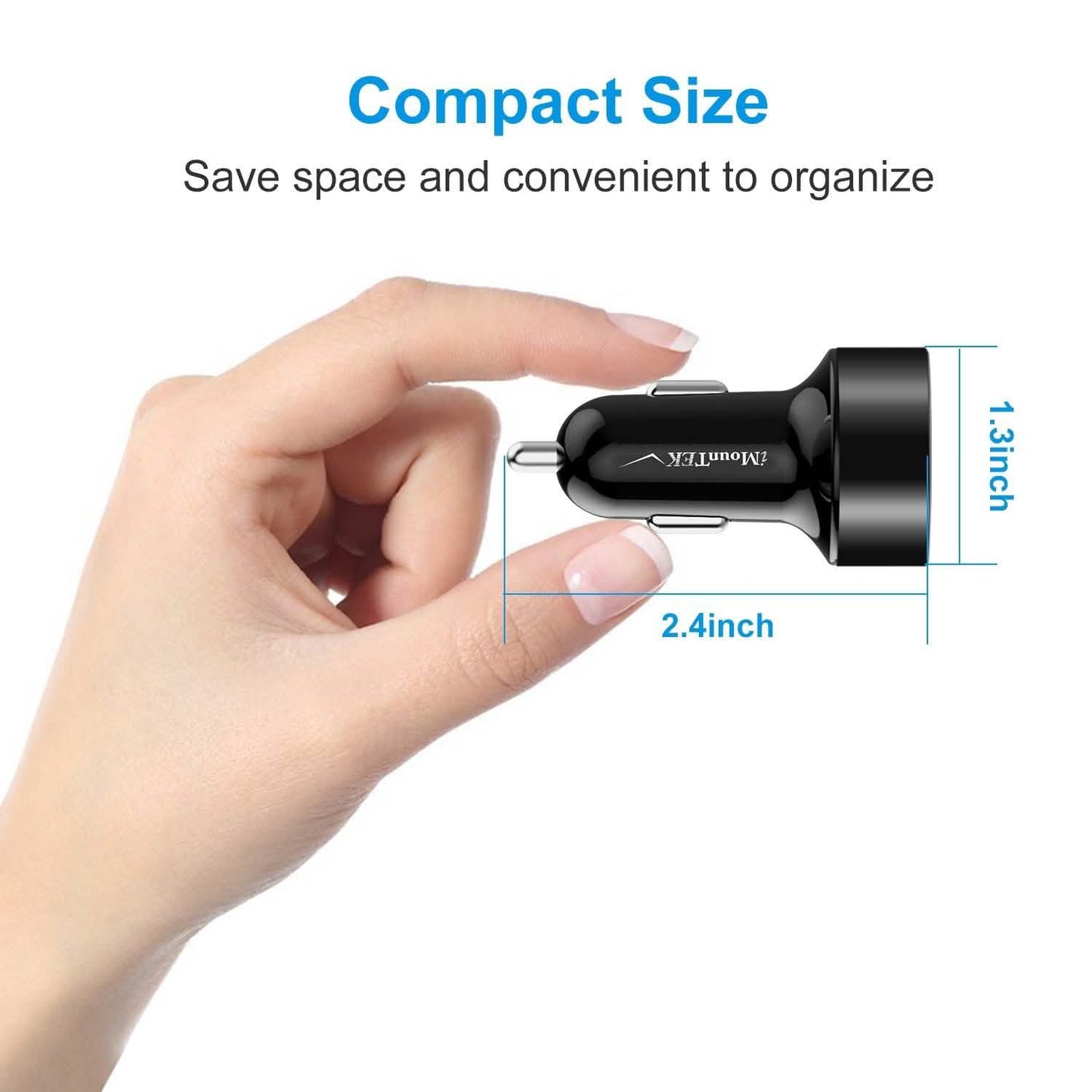 Universal 15W/3.1A Dual USB Car Charger DailySale