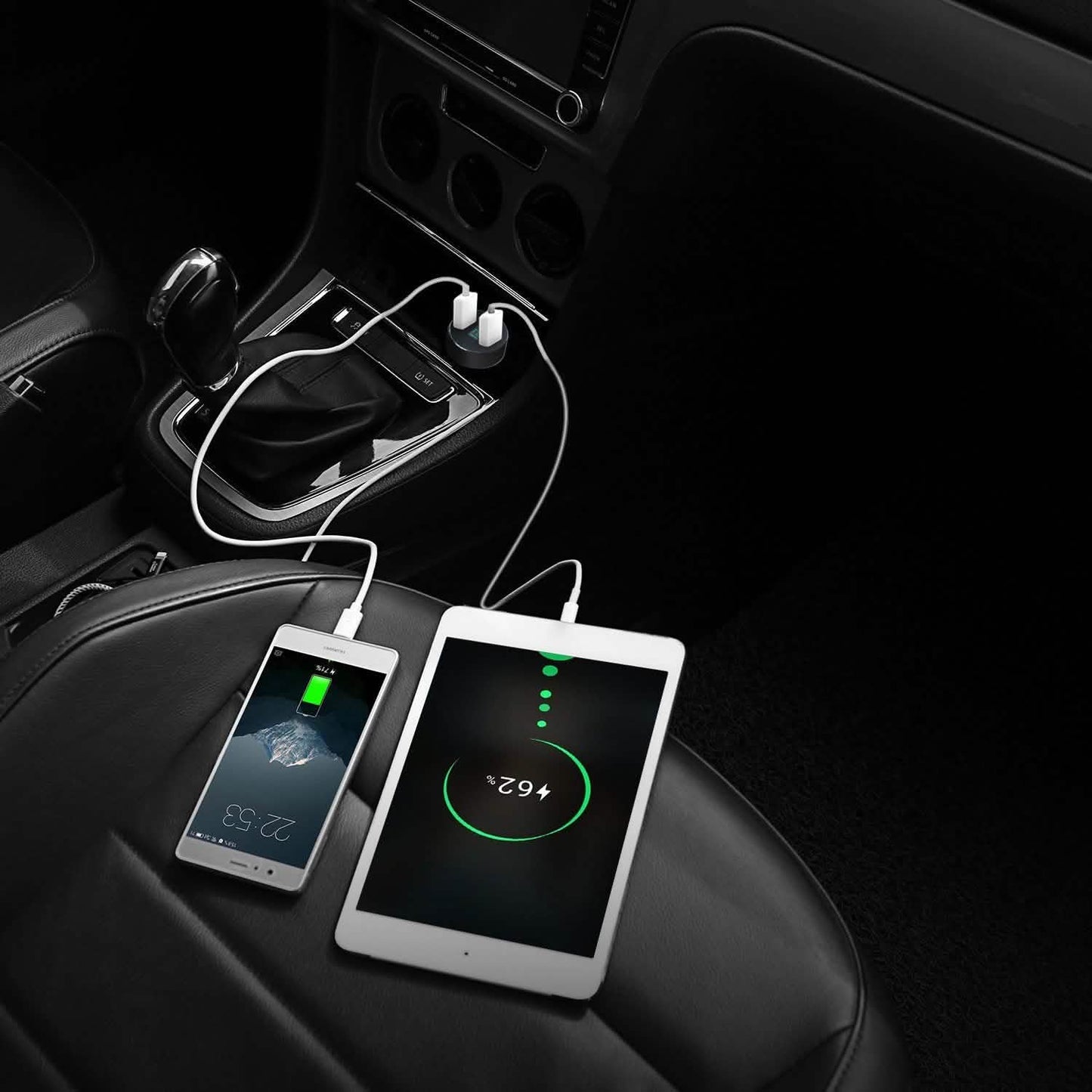 Universal 15W/3.1A Dual USB Car Charger DailySale