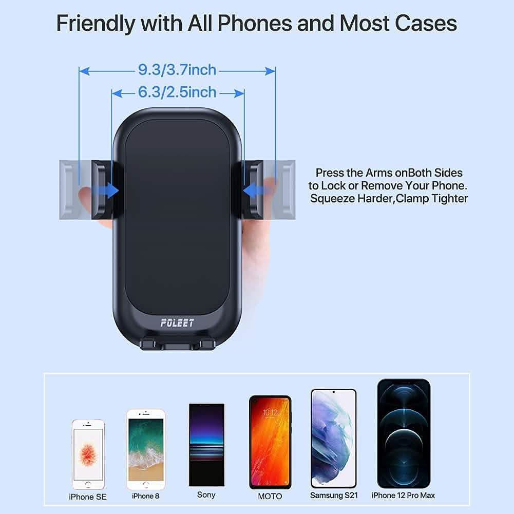Universal 3-in-1 Car Phone Holder Mount DailySale