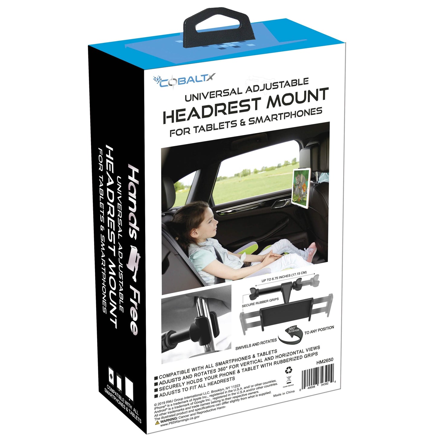 Universal Adjustable Headrest Mount for Tablets & Smartphones DailySale