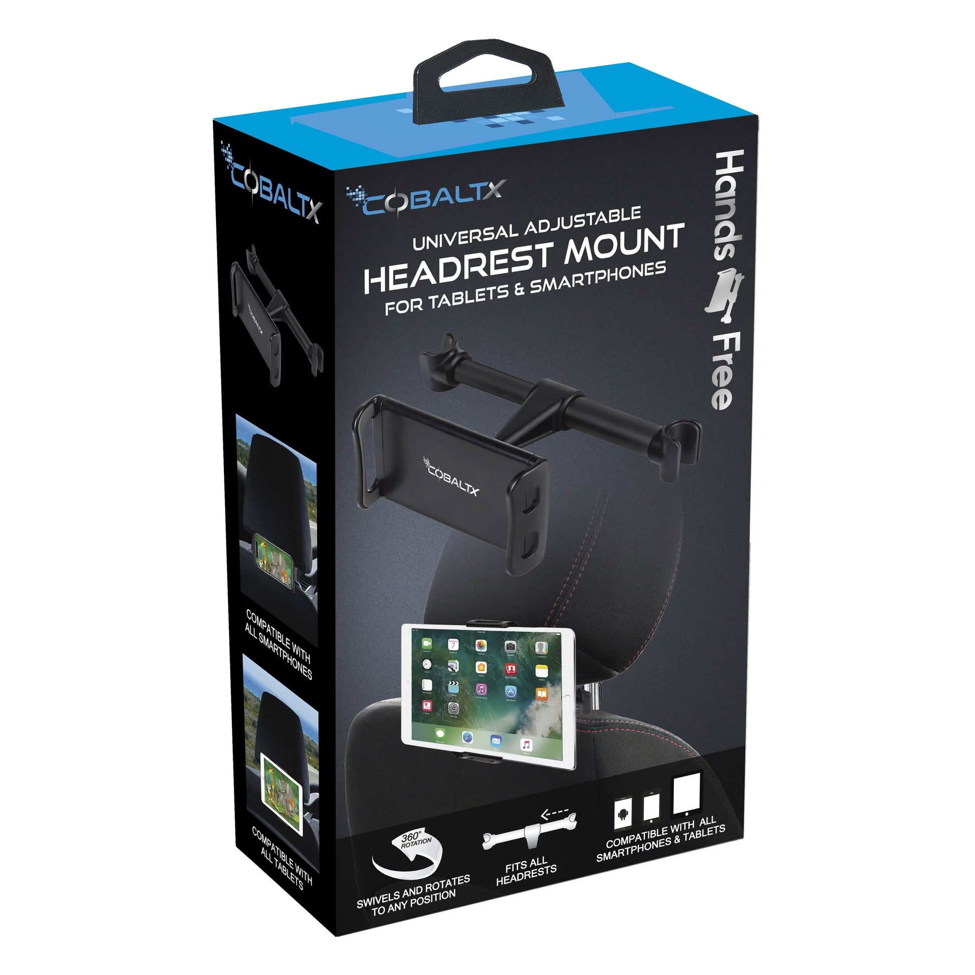Universal Adjustable Headrest Mount for Tablets & Smartphones DailySale