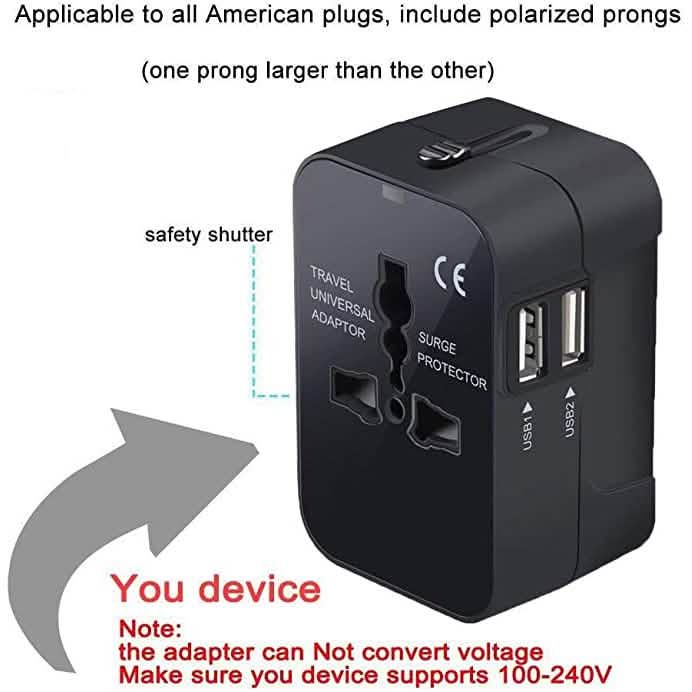 Universal All in One Worldwide Travel Adapter DailySale
