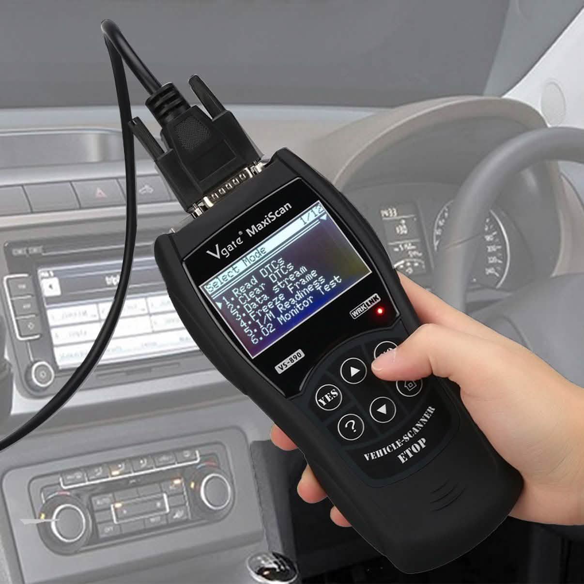 Universal Car Fault Reader Code Scanner Diagnostic Tool OBD 2 SCAN Reset Tool DailySale