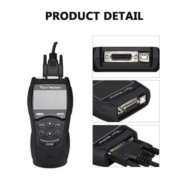 Universal Car Fault Reader Code Scanner Diagnostic Tool OBD 2 SCAN Reset Tool DailySale