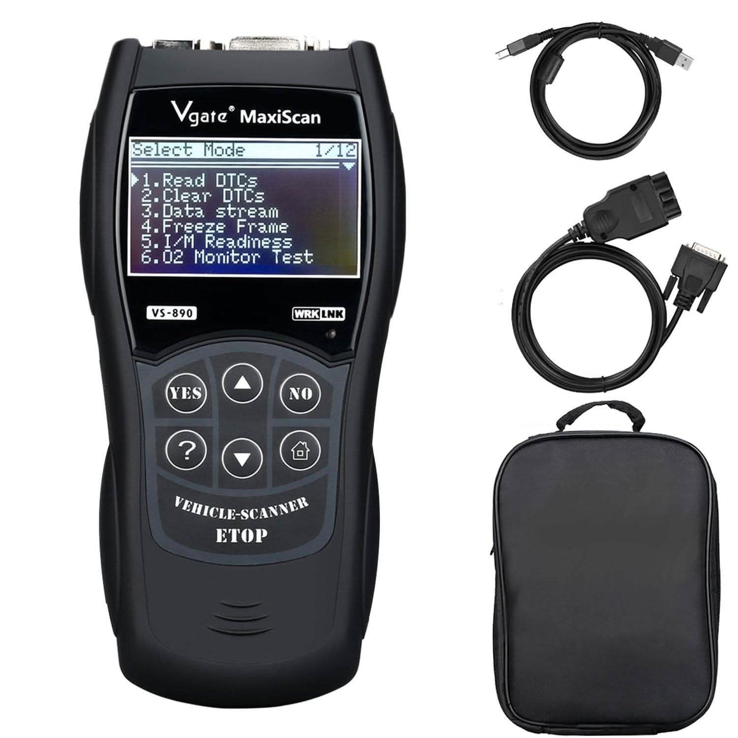 Universal Car Fault Reader Code Scanner Diagnostic Tool OBD 2 SCAN Reset Tool DailySale
